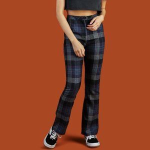 UNIF Plaid Winx Pant Purple Blue size 26